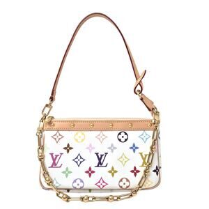 Louis Vuitton LV X TM Monogram Multicolor Pochette Accessories White
